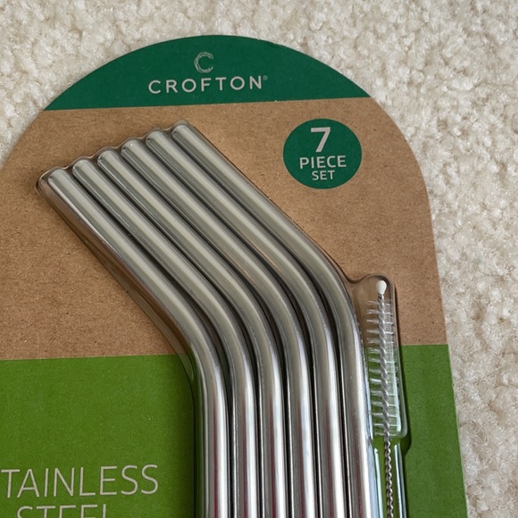 Stainless Steel Straw Set- New in Package! - Picture 3 of 7